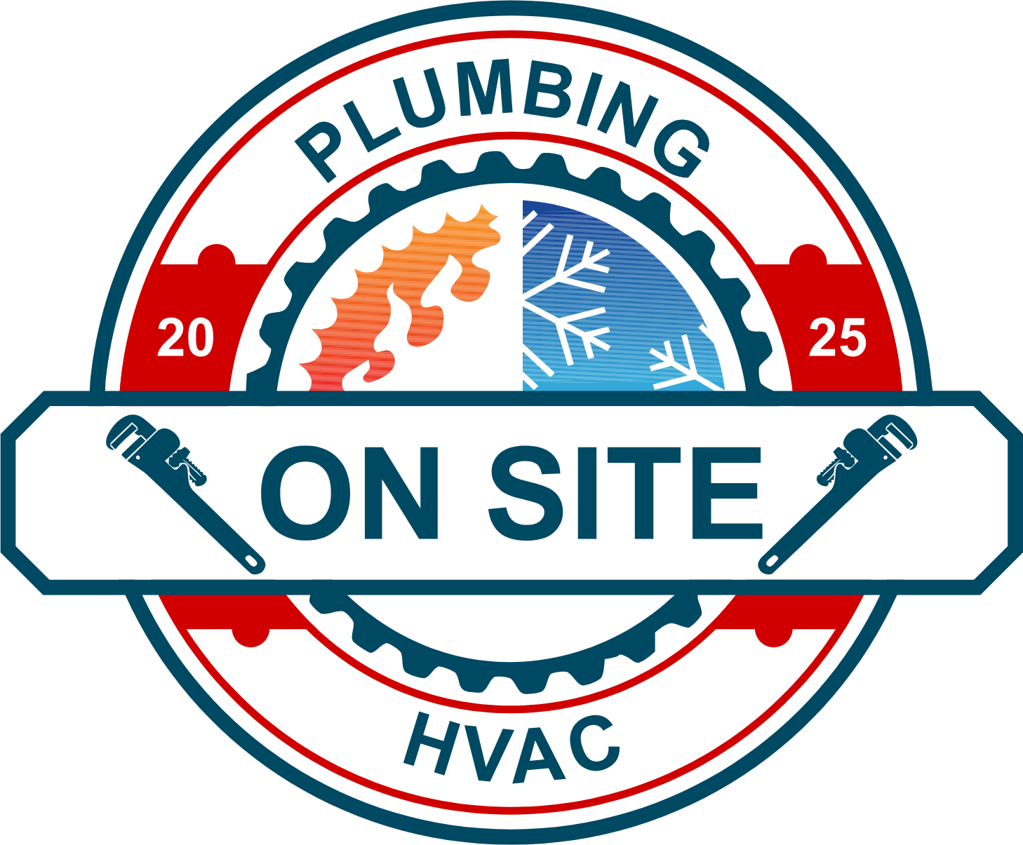 On site plumbing logo