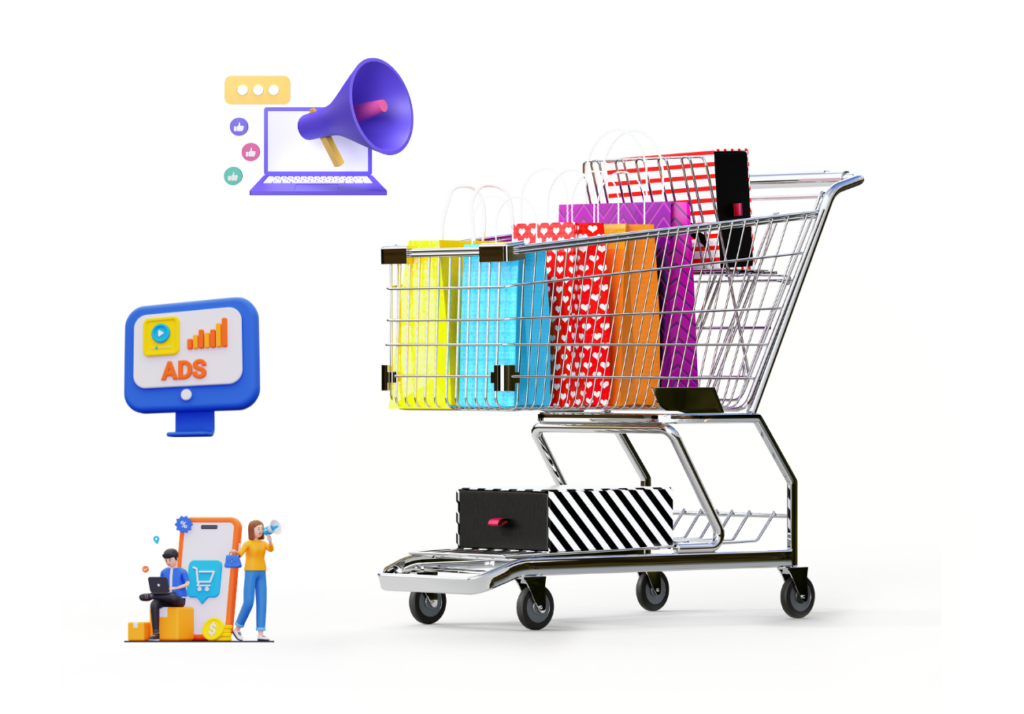 Shop Cart Advertisment
