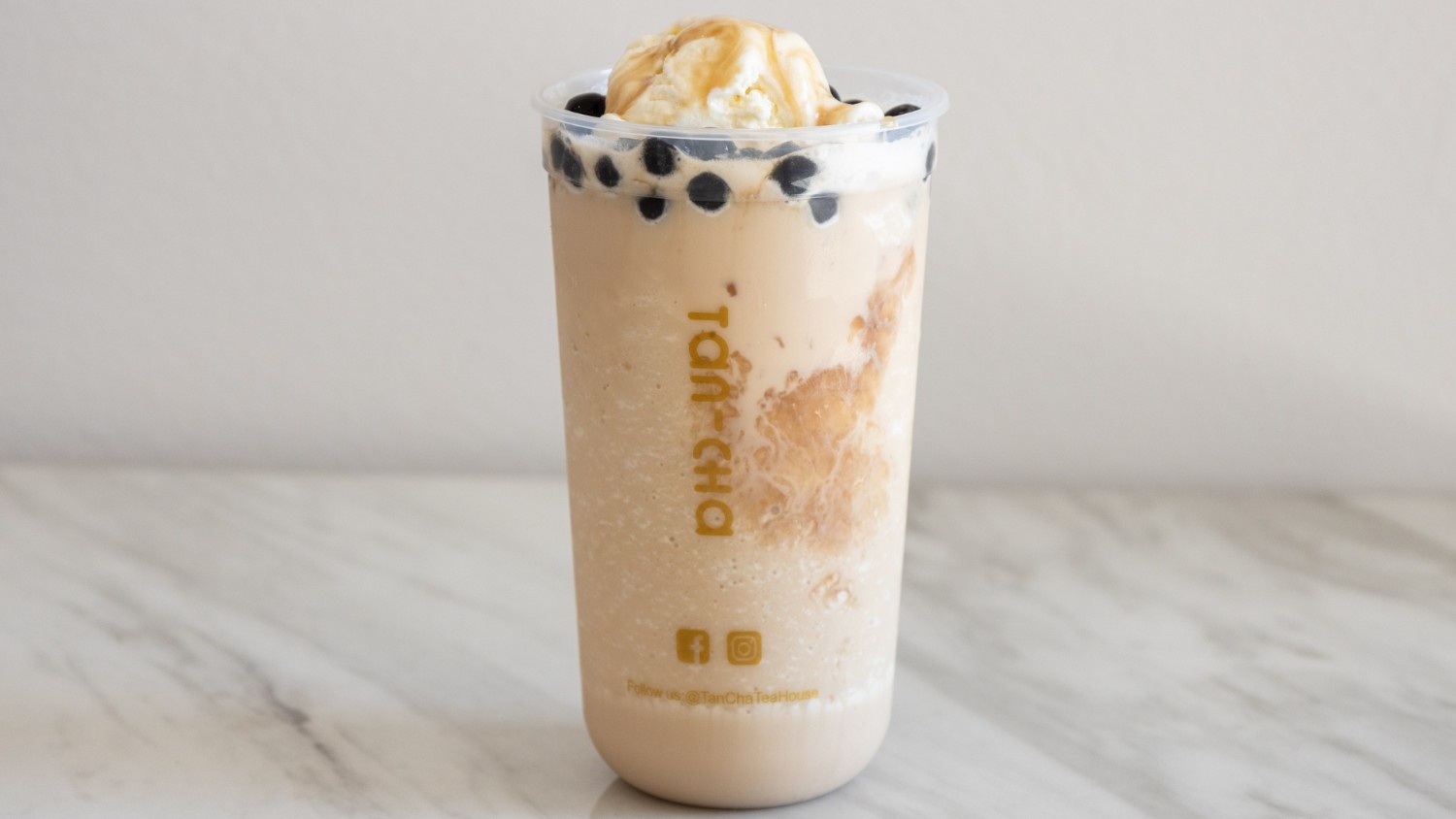 bubble milk tea creamio Tan Cha